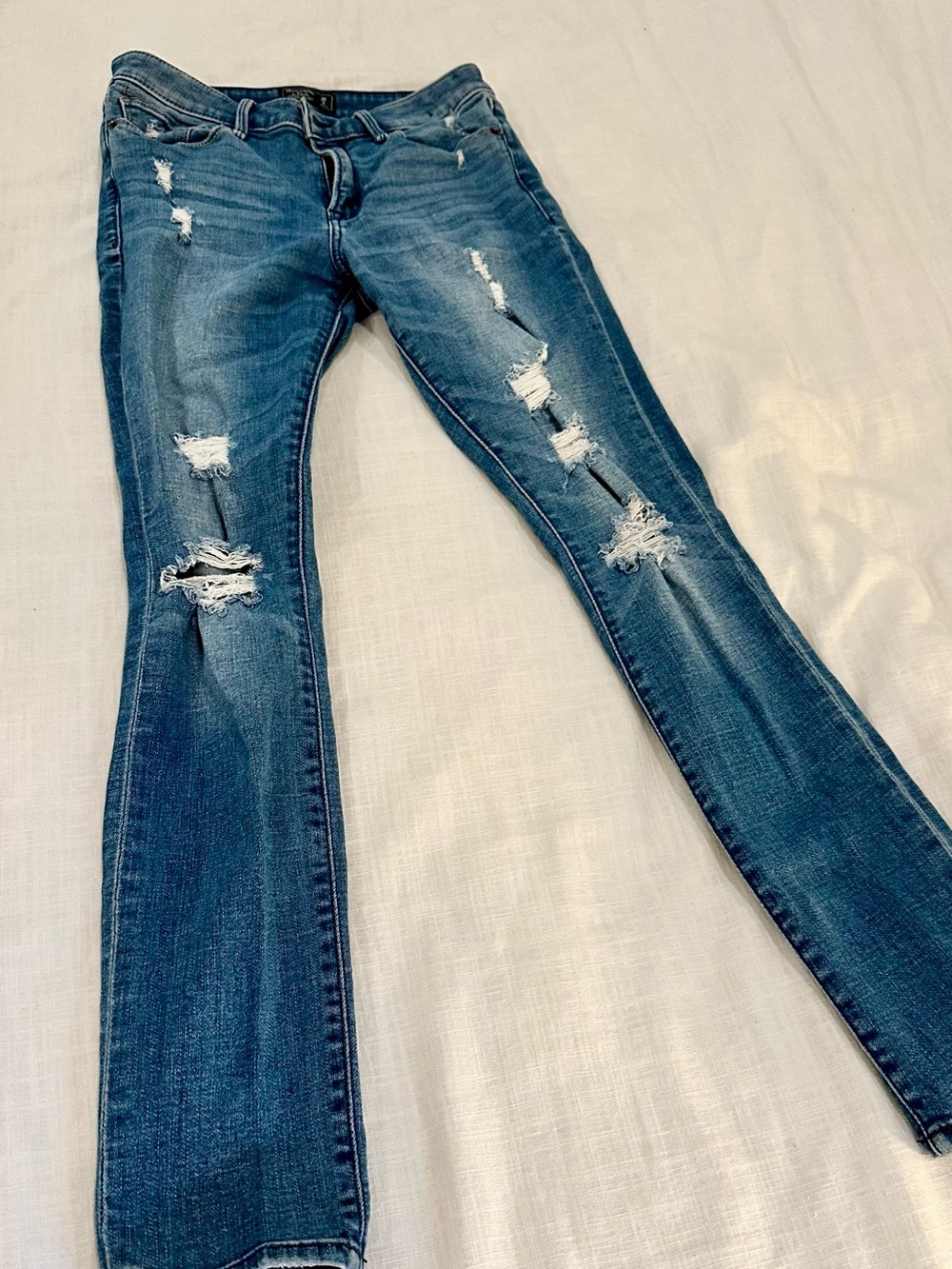 Abercrombie & Fitch Harper Low Rise Super Skinny Jeans Size 26